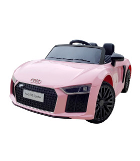 12V Audi R8 Spyder Rouge sous licence - Voiture Electrique Pour Enfants