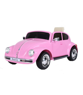 12V Volkswagen Coccinelle sous licence Rose