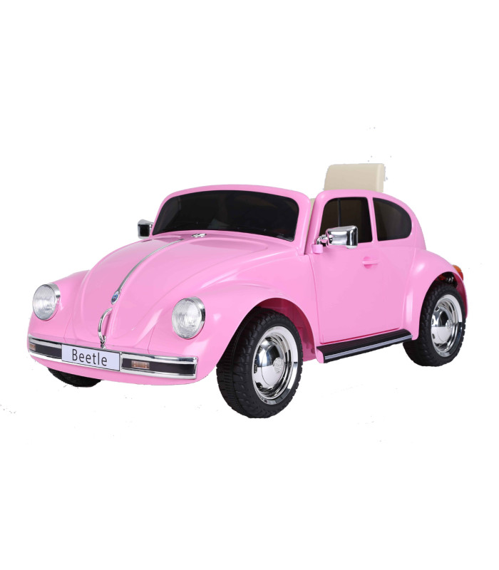 12V Volkswagen Coccinelle sous licence Rose