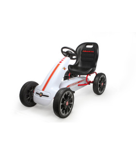 Karting à pédales sous licence Abarth avec roues en EVA