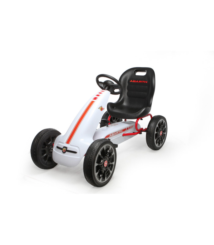 Karting à pédales sous licence Abarth avec roues en EVA