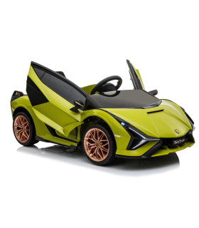 12V Lamborghini Sian sous licence Verte