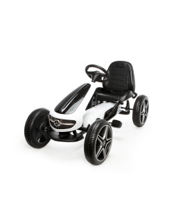 Karting à pédales sous licence Mercedes avec roues en EVA