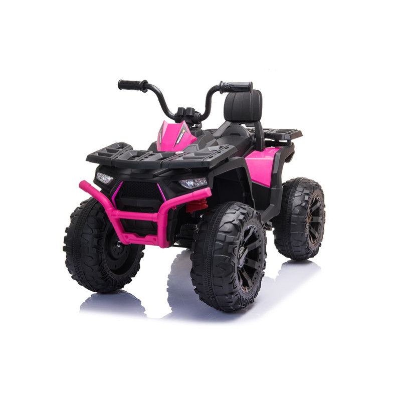 Twin motor quad bike pink