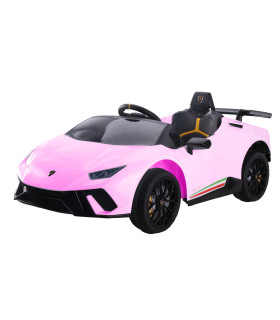 12V Lamborghini Huracan sous licence Rose