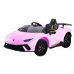 12V Licensed Lamborghini Huracan Ride On Car Pink