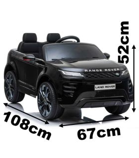 12V Range Rover Evoque Rose 2 sieges sous licence