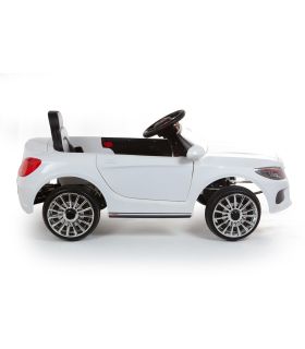 12V Berline Style C Class Blanc - Voiture Electrique Pour Enfants