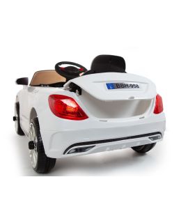 12V Berline Style C Class Blanc - Voiture Electrique Pour Enfants