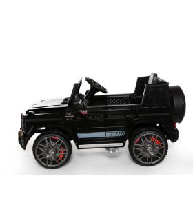 12V Mercedes G Wagon G63 sous licence Noir - Voiture Electrique Pour Enfants
