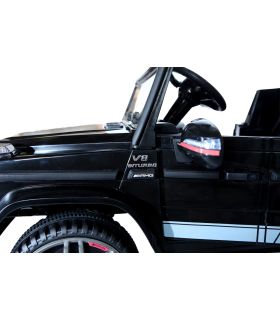 12V Mercedes G Wagon G63 sous licence Noir - Voiture Electrique Pour Enfants