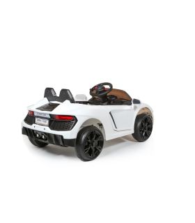 Roadster 12V Style Lambo Blanc - Voiture Electrique Pour Enfants