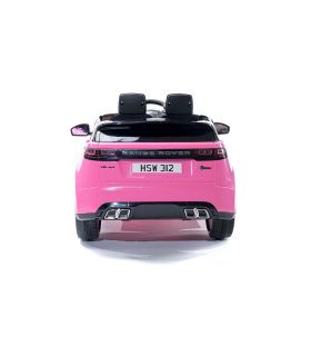 12V Range Rover Evoque Rose 2 sieges sous licence