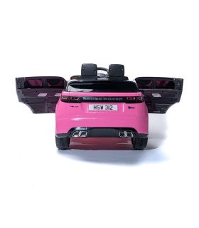 12V Range Rover Evoque Rose 2 sieges sous licence