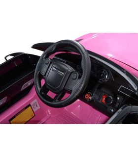 12V Range Rover Evoque Rose 2 sieges sous licence