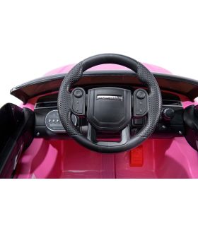 12V Range Rover Evoque Rose 2 sieges sous licence