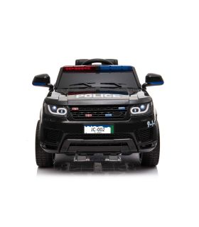 Voiture Police 12V Noir - Voiture Electrique Pour Enfants