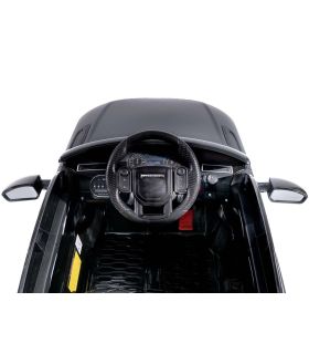 12V Range Rover Evoque Noir 2 sieges sous licence