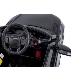 12V Range Rover Evoque Noir 2 sieges sous licence