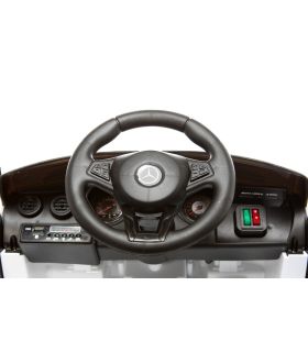 12V Mercedes GTR Blanc sous licence