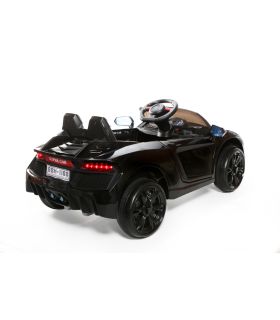 Roadster 12V Style Lambo Noire - Voiture Electrique Pour Enfants