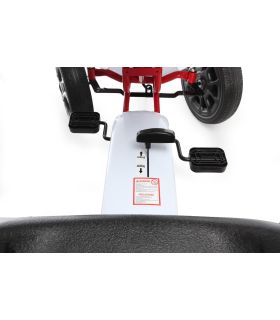 Karting à pédales sous licence Abarth avec roues en EVA