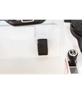 12V Audi R8 Spyder Blanc sous licence - Voiture Electrique Pour Enfants