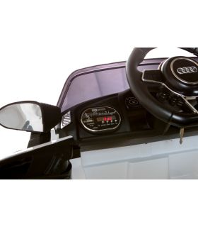 12V Audi R8 Spyder Blanc sous licence - Voiture Electrique Pour Enfants