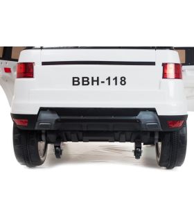 4x4 Blanc Sport Coupe 12V Style Range - Voiture Electrique Pour Enfants