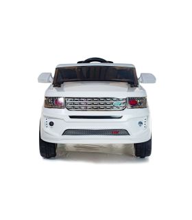 4x4 Blanc Sport Coupe 12V Style Range - Voiture Electrique Pour Enfants