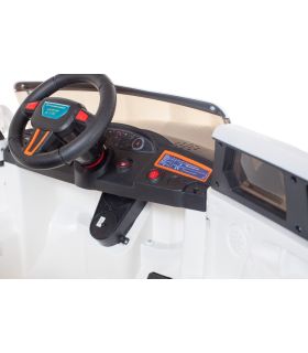 4x4 Blanc Sport Coupe 12V Style Range - Voiture Electrique Pour Enfants