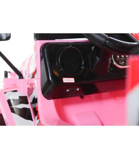 4x4 12V 2- Places Rose - Voiture Ã‰lectrique Pour Enfants