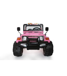 4x4 12V 2- Places Rose - Voiture Ã‰lectrique Pour Enfants