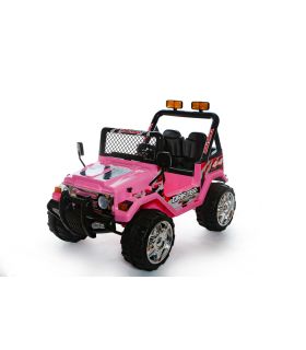 4x4 12V 2- Places Rose - Voiture Ã‰lectrique Pour Enfants