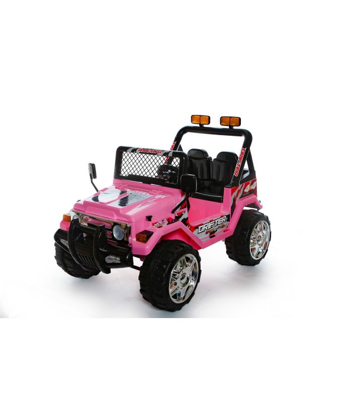 4x4 12V 2- Places Rose - Voiture Ã‰lectrique Pour Enfants