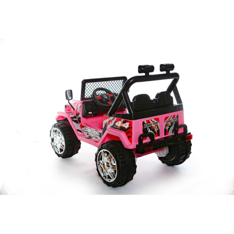 Voiture électrique pour enfants Jeep Monster 4x4 12V - Rose