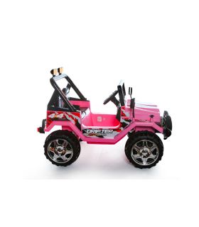 4x4 12V 2- Places Rose - Voiture Ã‰lectrique Pour Enfants