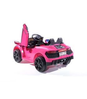 Roadster 12V Style Lambo Rose - Voiture Electrique Pour Enfants