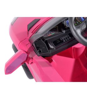 Roadster 12V Style Lambo Rose - Voiture Electrique Pour Enfants
