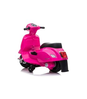 6V Scooter Vespa sous licence Rose