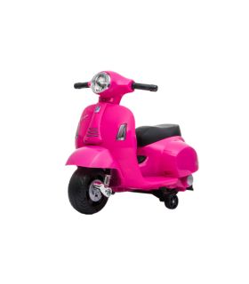 6V Scooter Vespa sous licence Rose