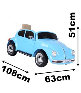 12V Volkswagen Coccinelle sous licence Rose