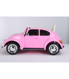 12V Volkswagen Coccinelle sous licence Rose