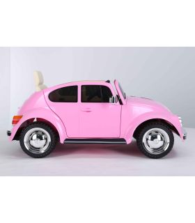 12V Volkswagen Coccinelle sous licence Rose
