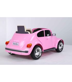 12V Volkswagen Coccinelle sous licence Rose