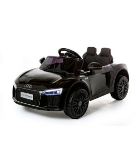 12V Audi R8 Spyder Noir sous licence - Voiture Electrique Pour Enfants