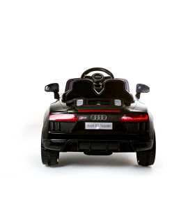 12V Audi R8 Spyder Noir sous licence - Voiture Electrique Pour Enfants