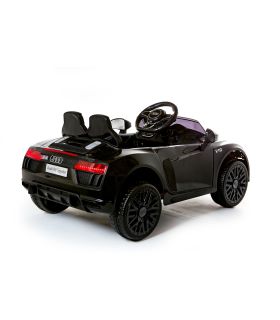 12V Audi R8 Spyder Noir sous licence - Voiture Electrique Pour Enfants