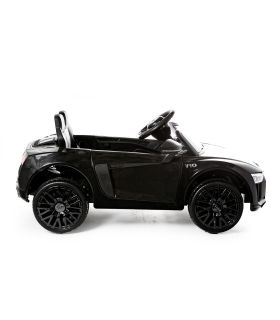12V Audi R8 Spyder Noir sous licence - Voiture Electrique Pour Enfants