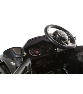 12V Audi R8 Spyder Noir sous licence - Voiture Electrique Pour Enfants